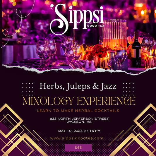 Herbs, Juleps, and Jazz : Mixology Experience